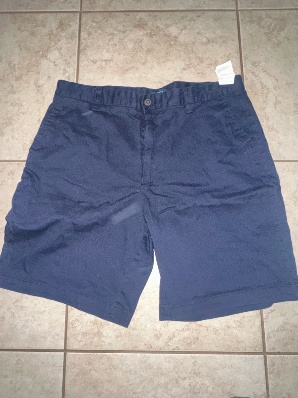 Nautica Men’s Navy Chino Shorts Size 36W